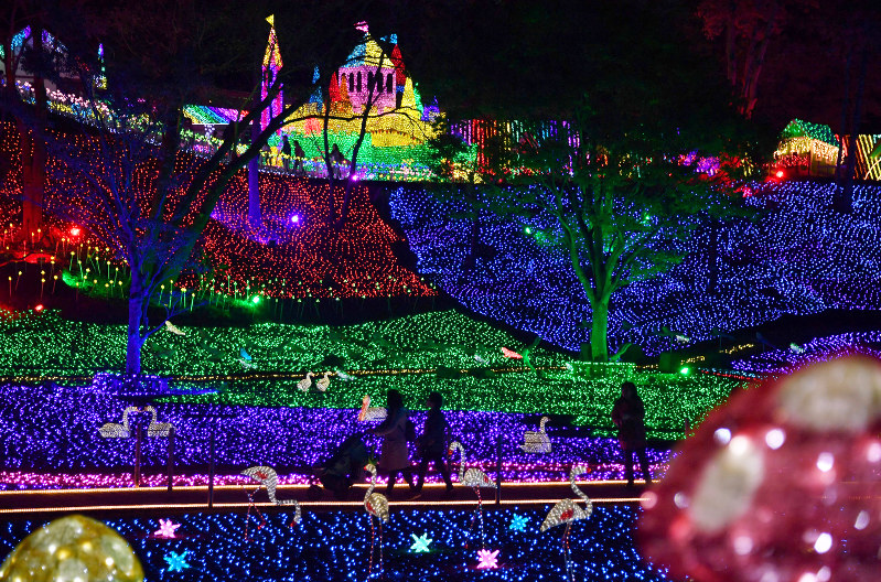 東京ドイツ村 電飾300万個の メルヘン 千葉 袖ケ浦 毎日新聞 東京ドイツ村 電飾300万個の メルヘン 千葉 袖ケ浦 毎日新聞