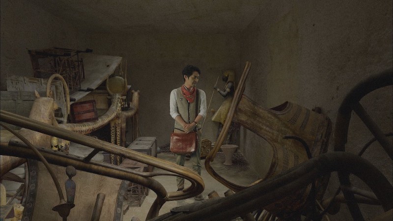 ワイド視聴室 探検 ツタンカーメン王墓 毎日新聞