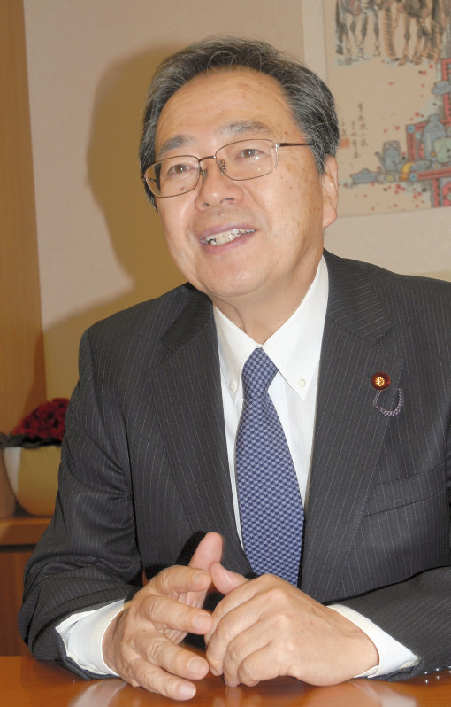 公明党の斉藤鉄夫税制調査会長=中島和哉撮影