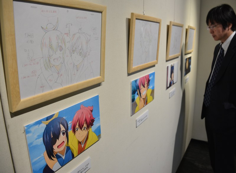 戦国武将 伊達家発祥の地ｐｒ アニメ原画など展示 福島 毎日新聞