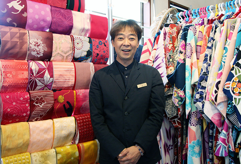 しまねのひと 着物レンタル店 堀川小町 社長 加藤茂さん 島根 毎日新聞