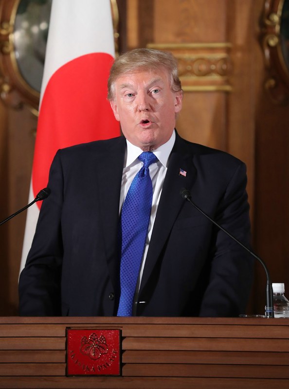 トランプ米大統領=代表撮影