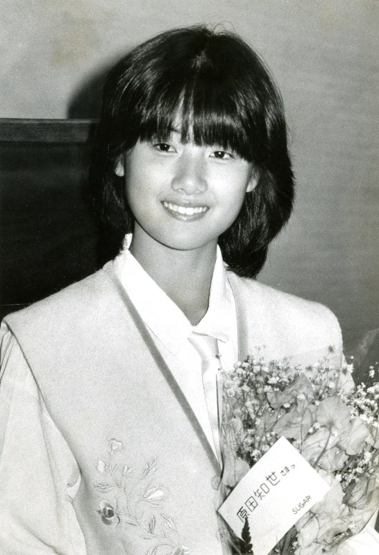 毎日映画コンクール・スポニチグランプリ新人賞を受賞した当時の原田知世さん