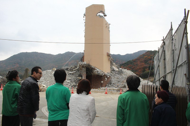 ライフケア高砂 旧施設 09年豪雨災害 12人犠牲の特養ホーム 建物解体で お別れ会 防府 山口 毎日新聞