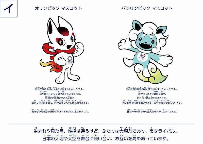 In Photos: Tokyo 2020 Games mascot finalists unveiled［写真特集2/3