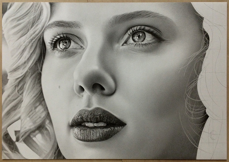 鉛筆画 自分の価値 信じて描く 岡山の大森さん 道究めたい 写真のよう と話題 岡山 毎日新聞