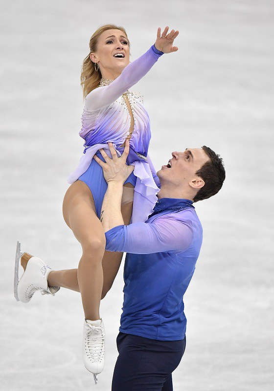 フィギュア：ペア アリョーナ・サブチェンコ、ブルーノ・マソ組