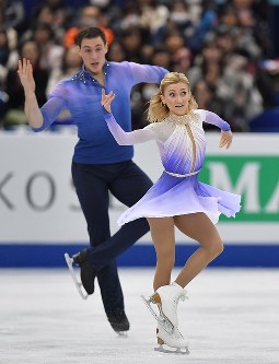 フィギュア：ペア アリョーナ・サブチェンコ、ブルーノ・マソ組