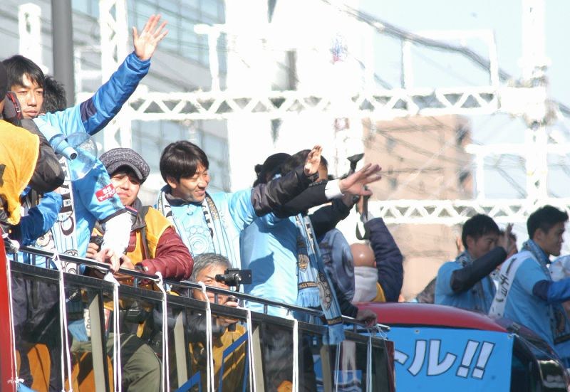 サッカー フロンターレが川崎市内で優勝パレード 写真特集1 7 毎日新聞