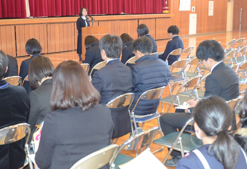 記念講演 茨城キリスト教大准教授 望月氏 人生に脇役いない 高萩高 茨城 毎日新聞