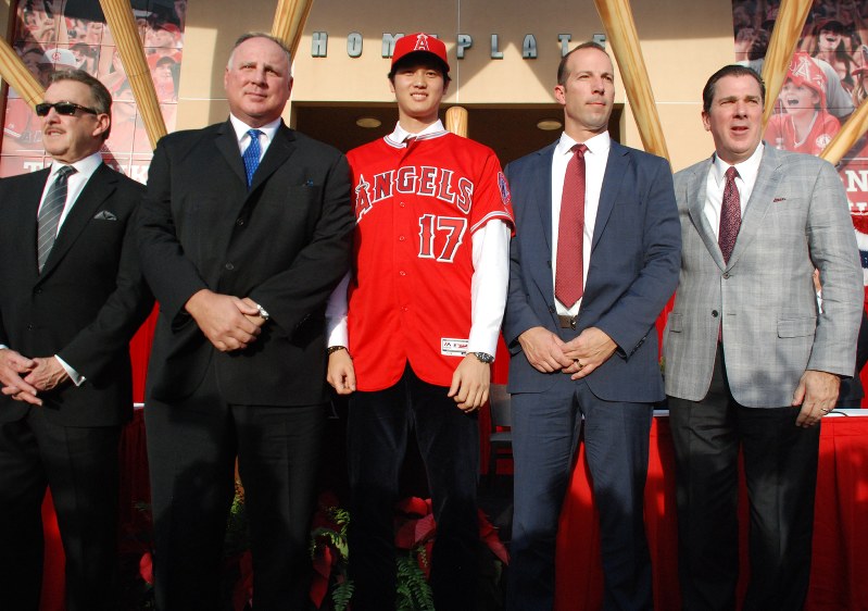 大谷翔平：「一緒の試合で初勝利と初本塁打が楽しみ」 | 毎日新聞