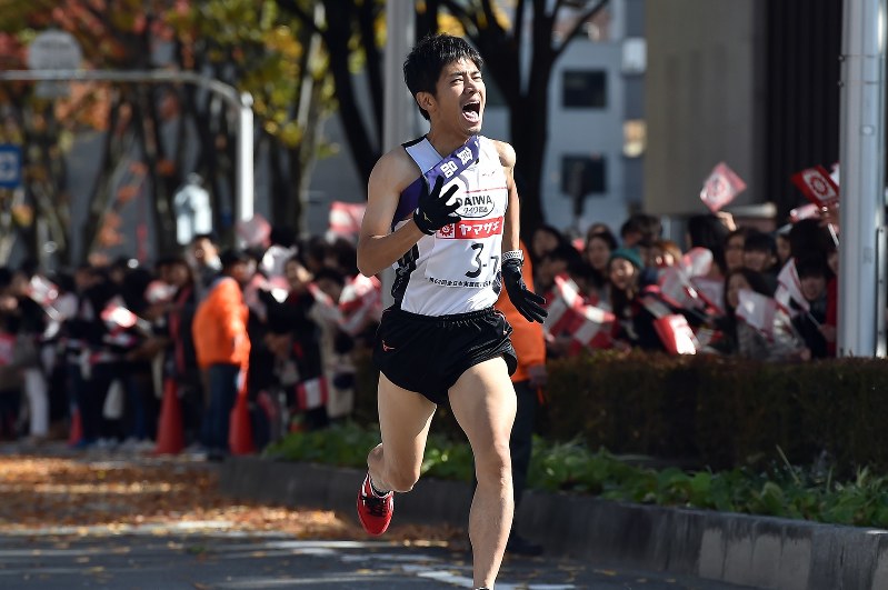 ドラマ「陸王」でニューイヤー駅伝を走る和田正人さん (C) TBS