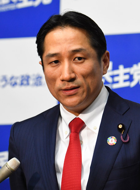 川田龍平氏＝川田雅浩撮影