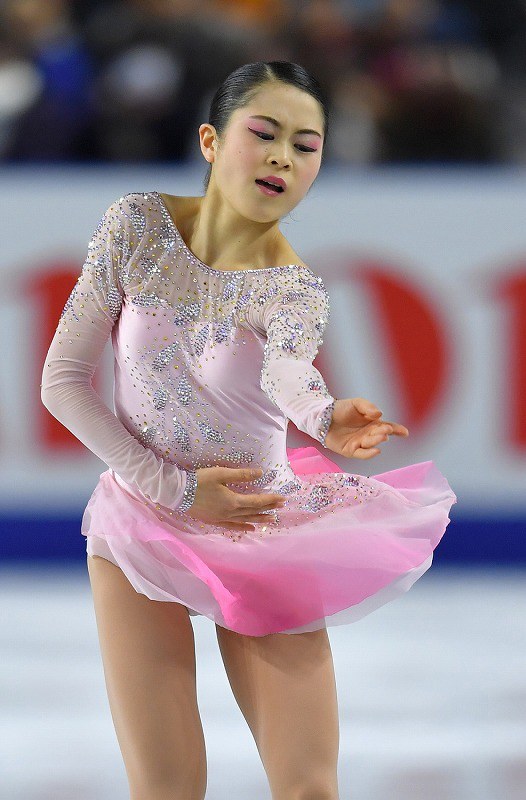フィギュア：全日本選手権開幕 女子SP坂本花織が首位 [写真特集23/32