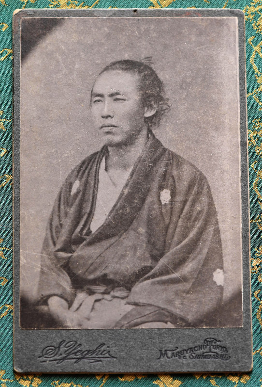 坂本龍馬=竹内紀臣撮影