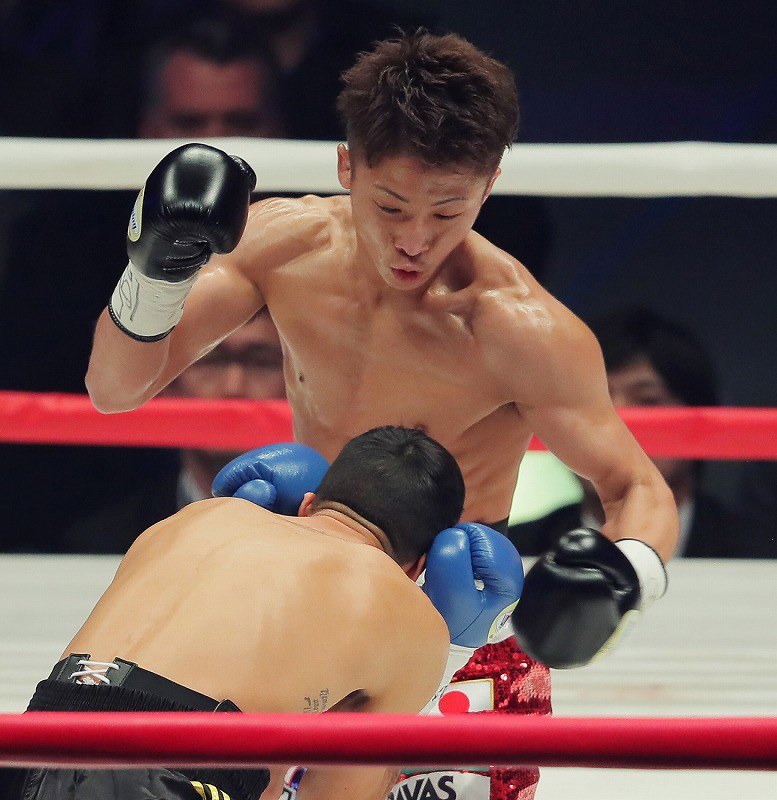 ボクシング：井上尚弥、7度目の防衛成功 TKO勝ち [写真特集2