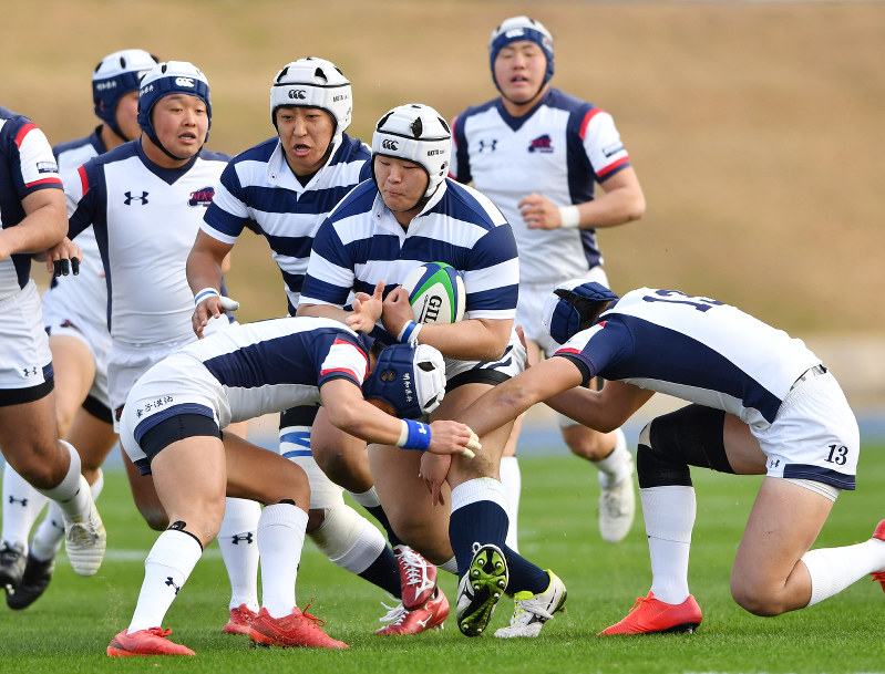 全国高校ラグビー 秋田工ｆｗ陣全開 快勝で初戦突破 秋田 毎日新聞