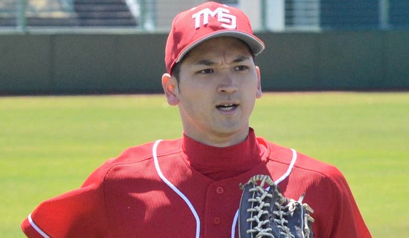 トヨタ自動車東日本の大谷龍太選手=岐阜県大垣市北公園野球場で2013年5月、梶原遊撮影