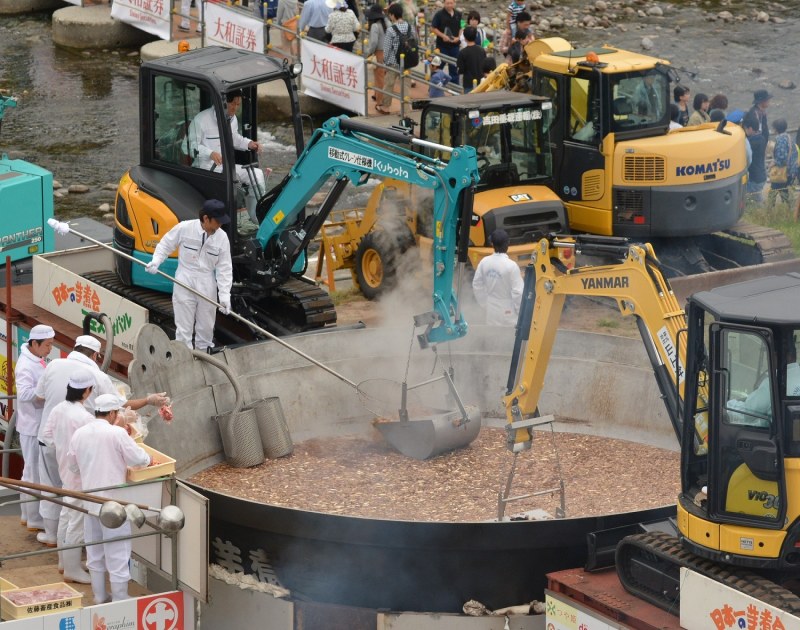 巨大鍋：山形市製作募金に3000万円 今秋日本一奪還へ [写真特集2/2