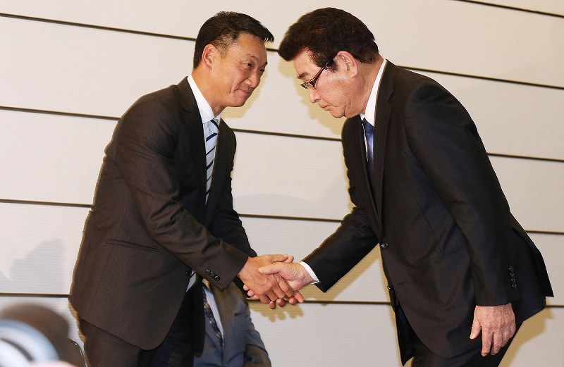 野球殿堂入り：松井秀喜氏、金本知憲氏 監督で原辰徳氏 [写真