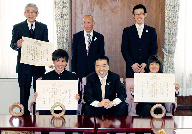 県民スポーツ大賞 夢と感動をありがとう 表彰式 滋賀 毎日新聞