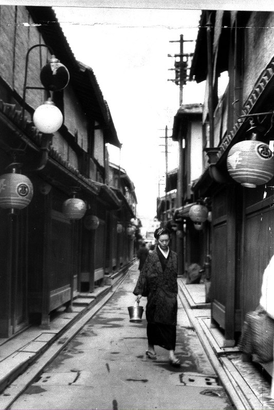 京都・先斗町=1953年