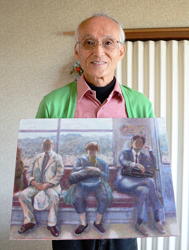 輝集人 全国公募絵画展で東京都知事賞 多田秀廣さん 面白いと思った風景描く 和歌山 毎日新聞