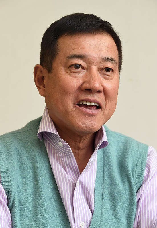 原辰徳さん=根岸基弘撮影