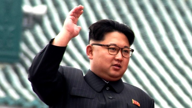 金正恩氏=大貫智子撮影