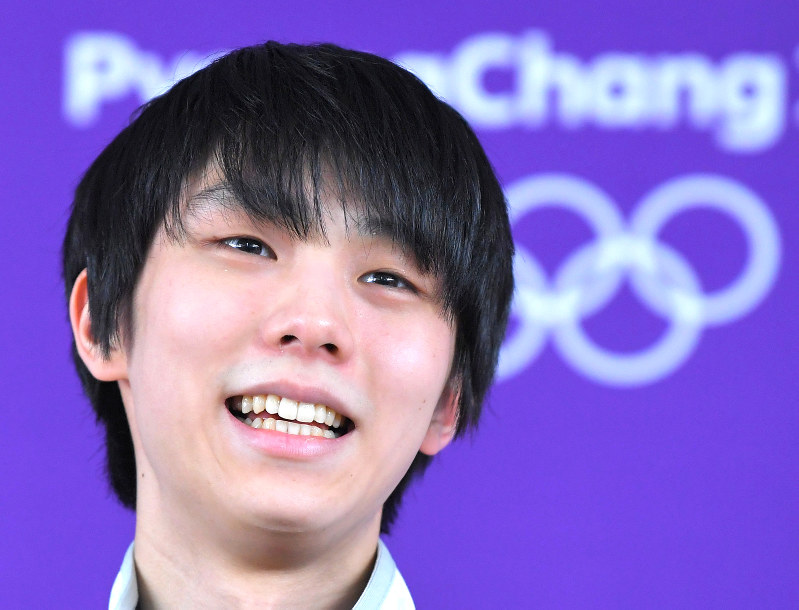 五輪フィギュア：羽生記者会見一問一答「応援メッセージを演技につなげ