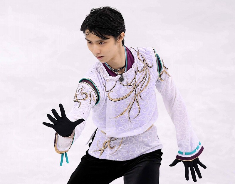 羽生結弦　2018年　Japan Times 新聞 羽生結弦 英字新聞 平昌五輪 2018/2/17 The Japan Times