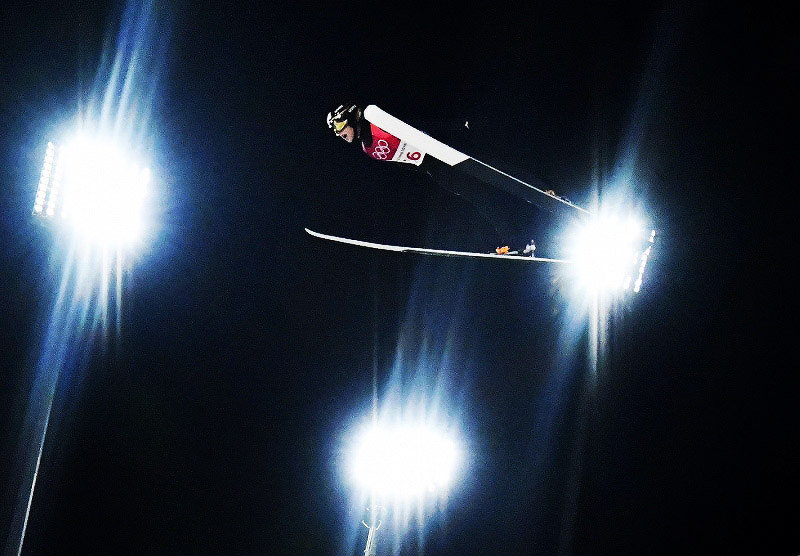 平昌五輪 スキージャンプ男子ラージヒル決勝 写真特集1 11 毎日新聞