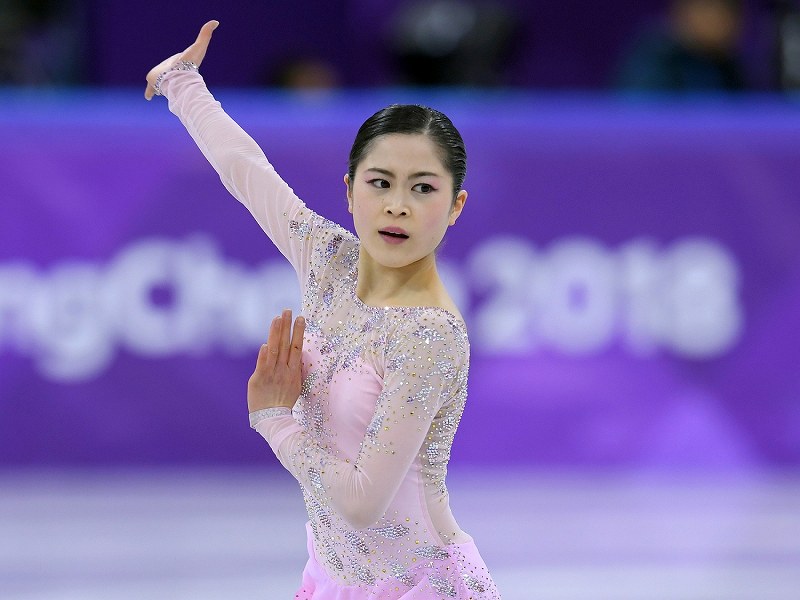 平昌五輪：フィギュア女子SP 女王かけ、百花火花 [写真特集42