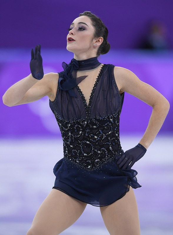 平昌五輪：フィギュア女子SP 女王かけ、百花火花 [写真特集54