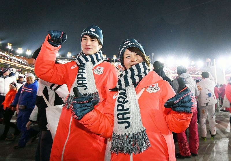 平昌五輪：閉会式はじまる 日本は冬季最多のメダル13個 [写真特集29