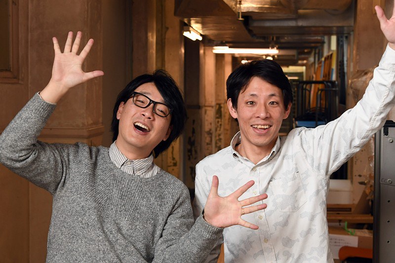 文田大介さん、根建太一さん