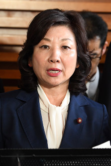 野田聖子総務相＝首相官邸で、川田雅浩撮影