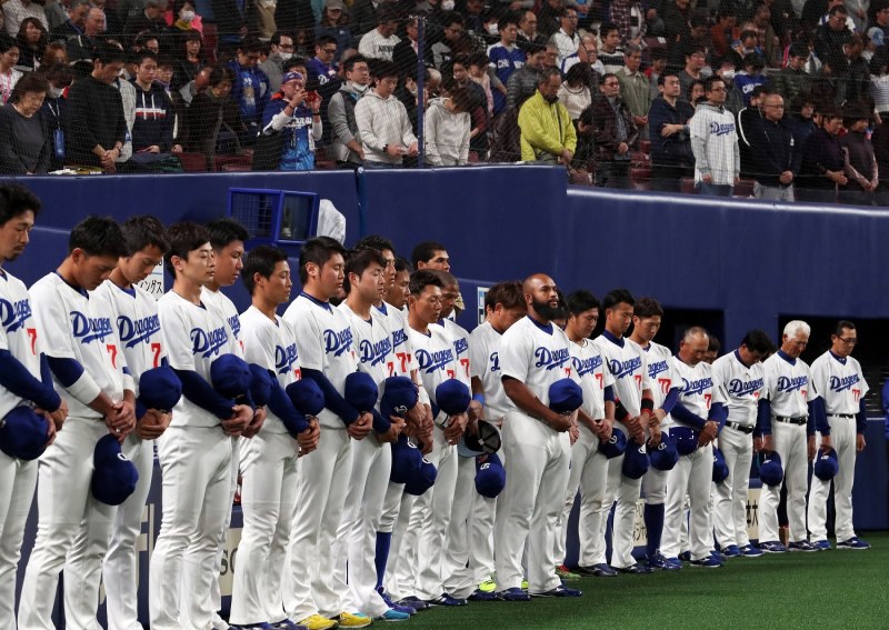 ナゴヤドーム：星野仙一さん追悼試合 中日－楽天戦 [写真特集1/7