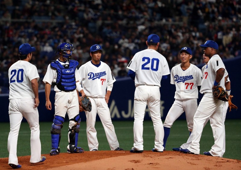 ナゴヤドーム：星野仙一さん追悼試合 中日－楽天戦 [写真特集3/7