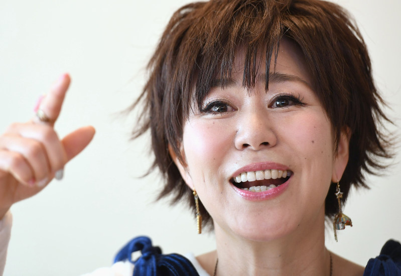 米倉千尋さん=東京都渋谷区で、藤井太郎撮影