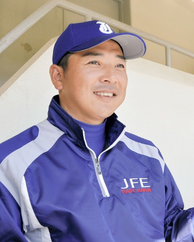 JFE東日本の落合成紀監督