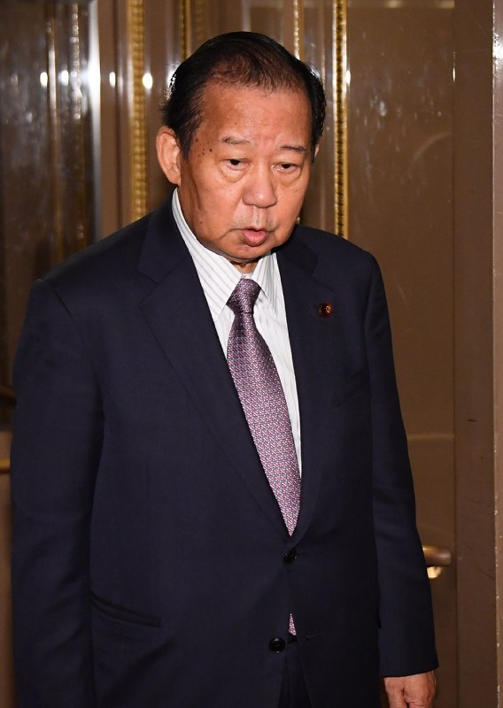 二階俊博幹事長=川田雅浩撮影