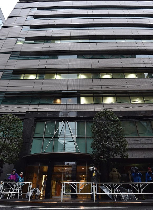 コインチェックが入る建物=西本勝撮影