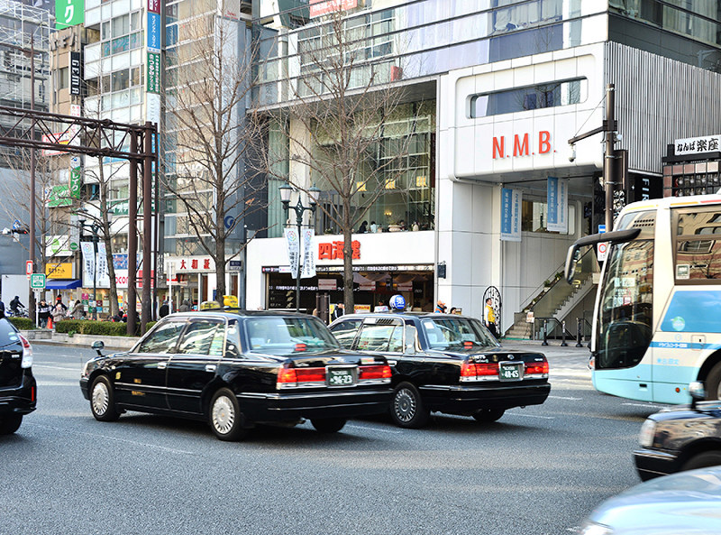 れとろ探訪 タクシー時代 大阪 毎日新聞