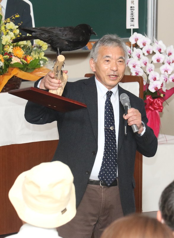 大学倶楽部 宇都宮大 カラス博士 定年 最終講義 杉田昭栄 農学部教授 毎日新聞