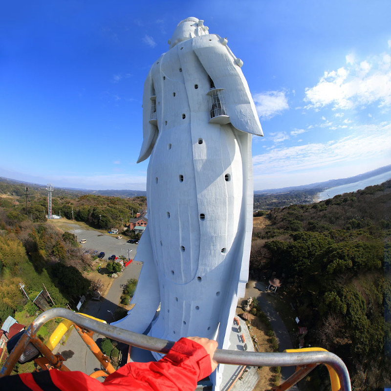 日本ワタシ遺産：登録No.35 東京湾観音(千葉県富津市) | 毎日新聞