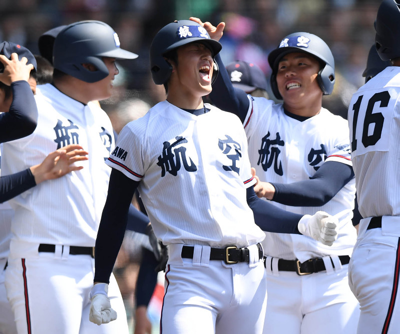 選抜高校野球：第8日第1試合 明徳義塾（高知）－日本航空石川（石川