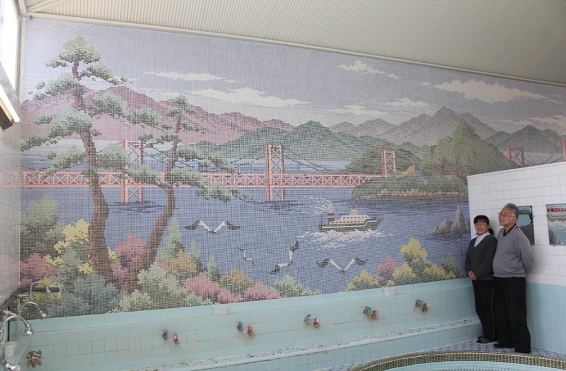 瀬戸大橋掛け写真1メートル80センチ