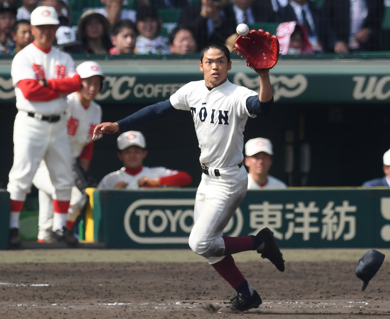 選抜高校野球：第12日決勝戦 智弁和歌山（和歌山）ー 大阪桐蔭（大阪
