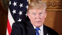 トランプ米大統領＝２０１７年１１月６日（代表撮影）